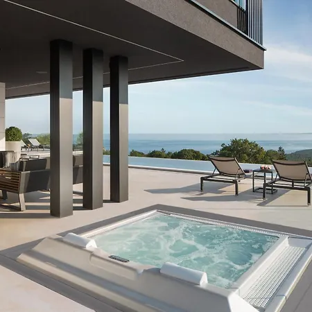 Panoramica: Luxury Seaside Retreat Near Labin-rabac *